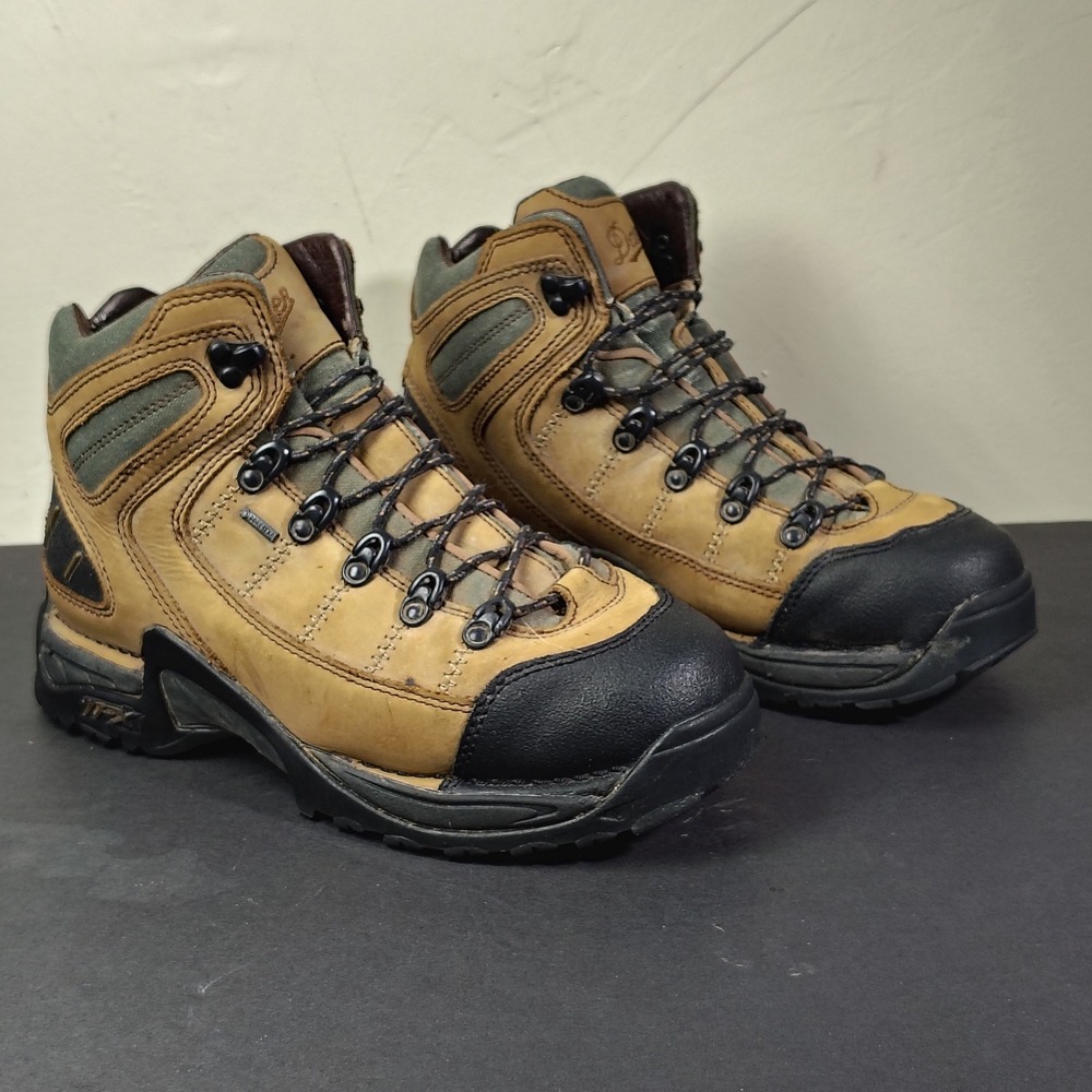 Danner Hiking Boots Mens 8.5 Dark Tan 453 5.5 Leather GORE-TEX Waterproof 45364